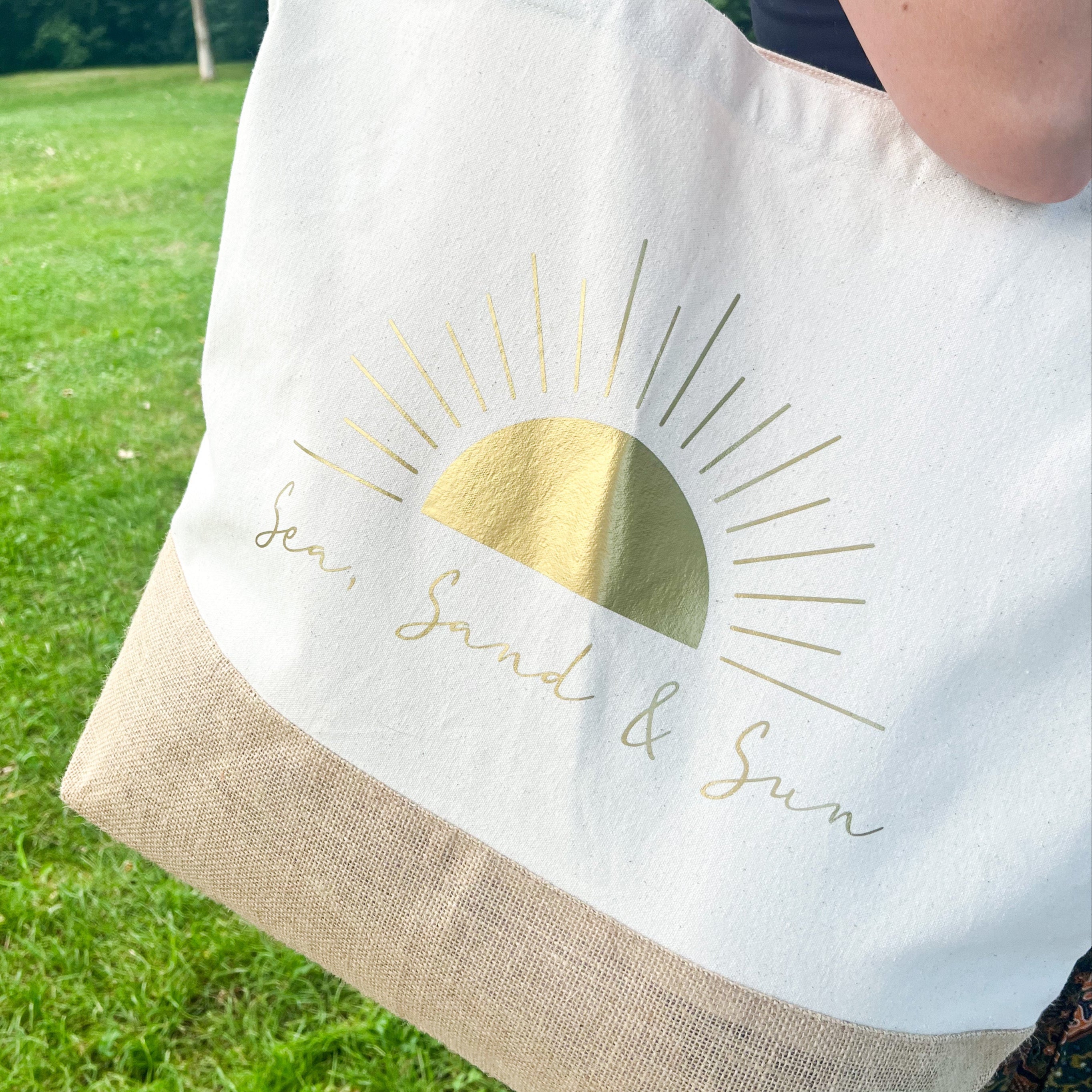 Strandtasche "Sea, Sand & Sun"