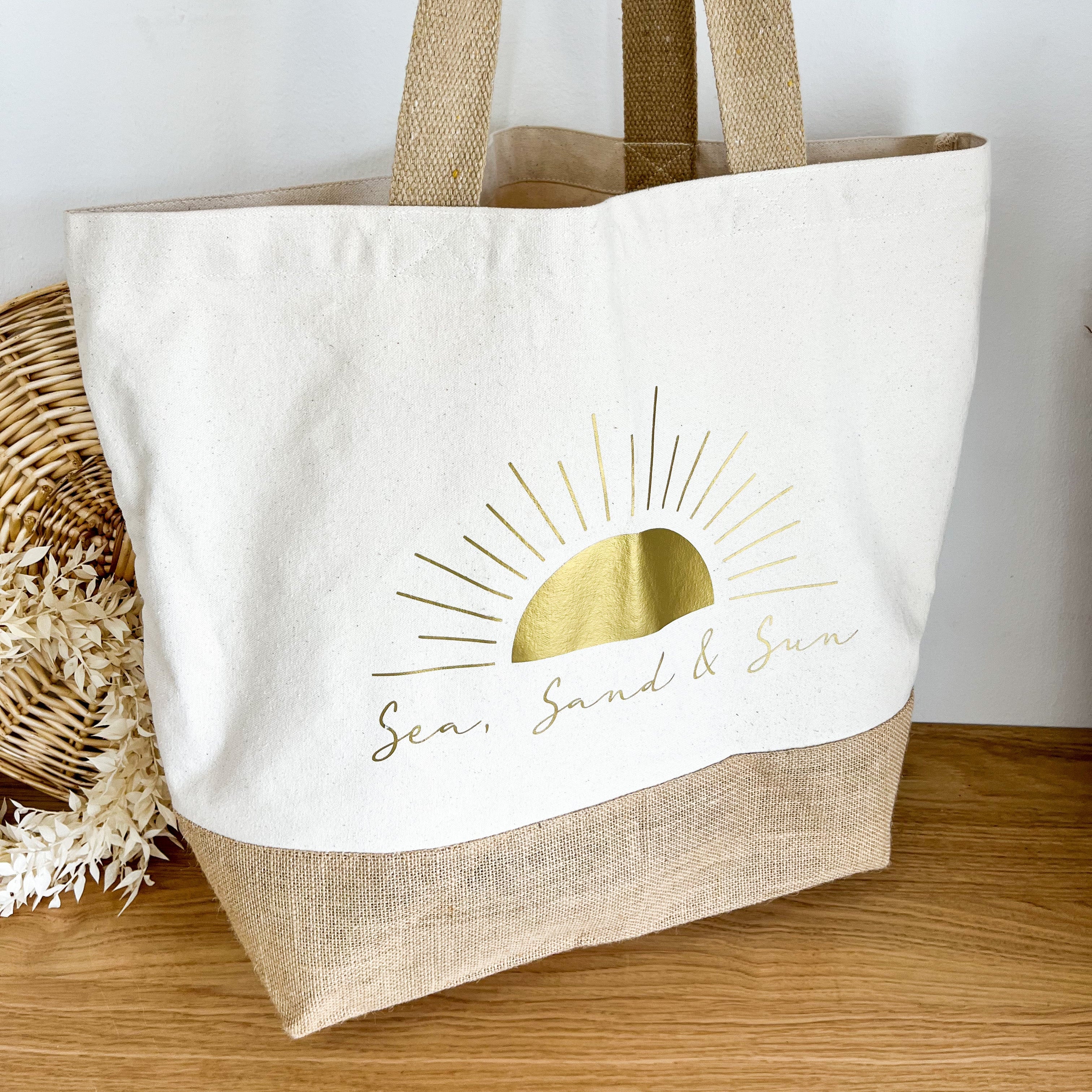 Strandtasche "Sea, Sand & Sun"