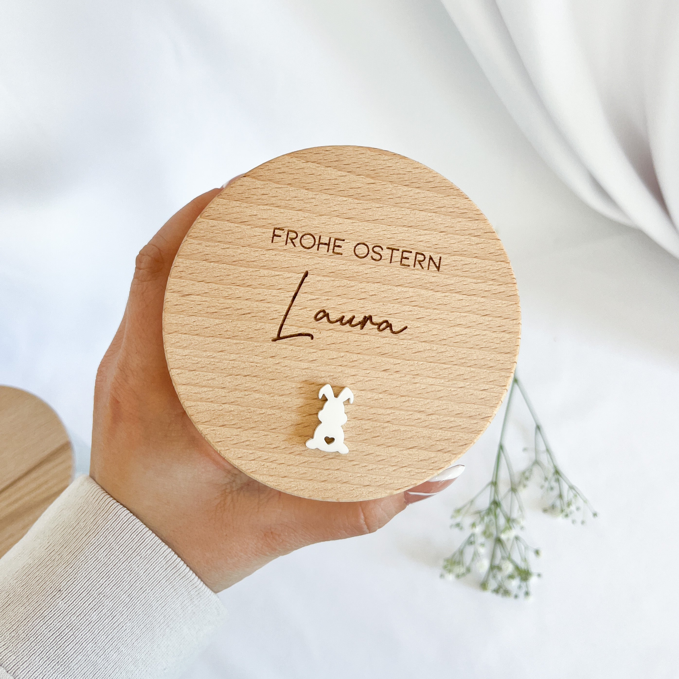 Vorratsglas · Frohe Ostern