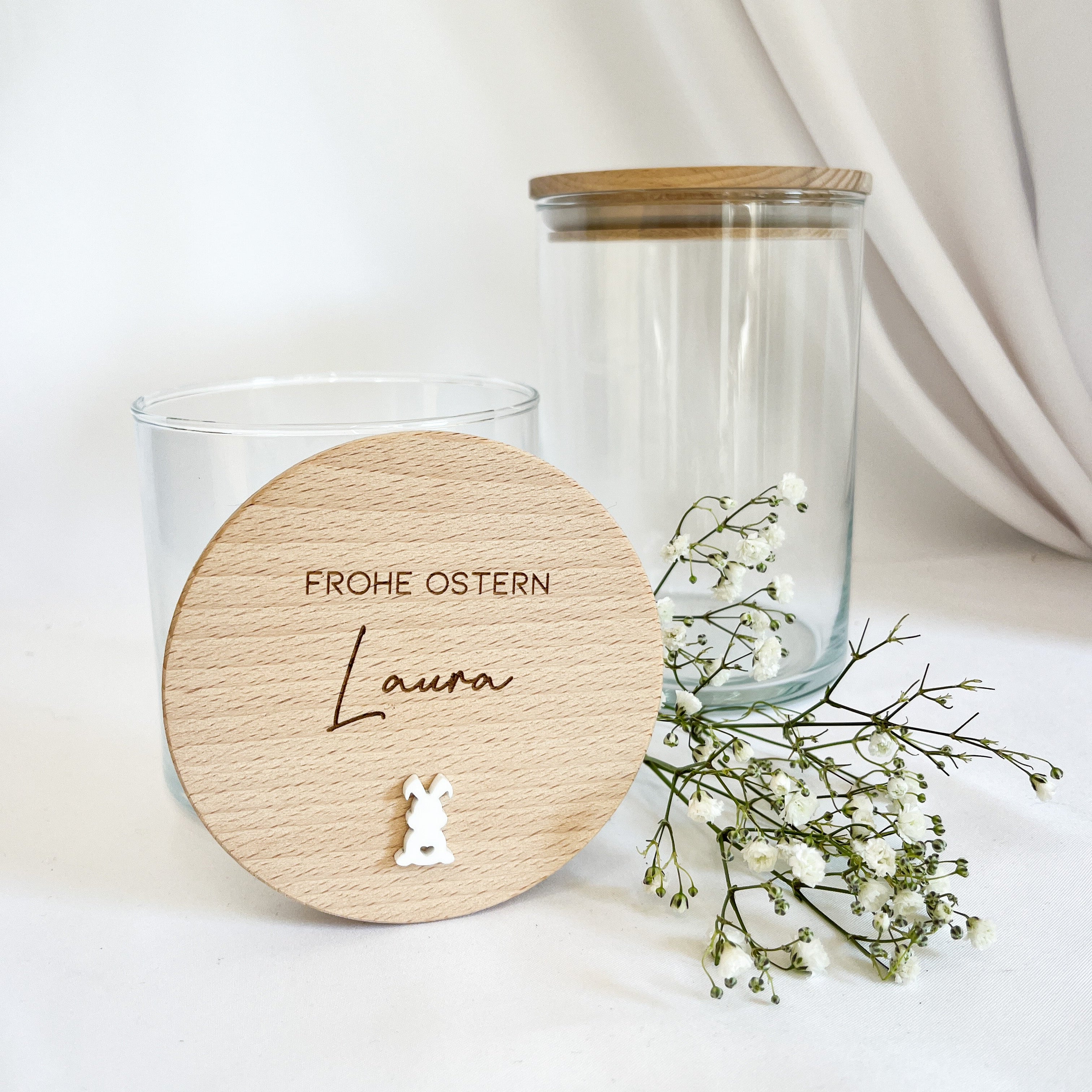 Vorratsglas · Frohe Ostern