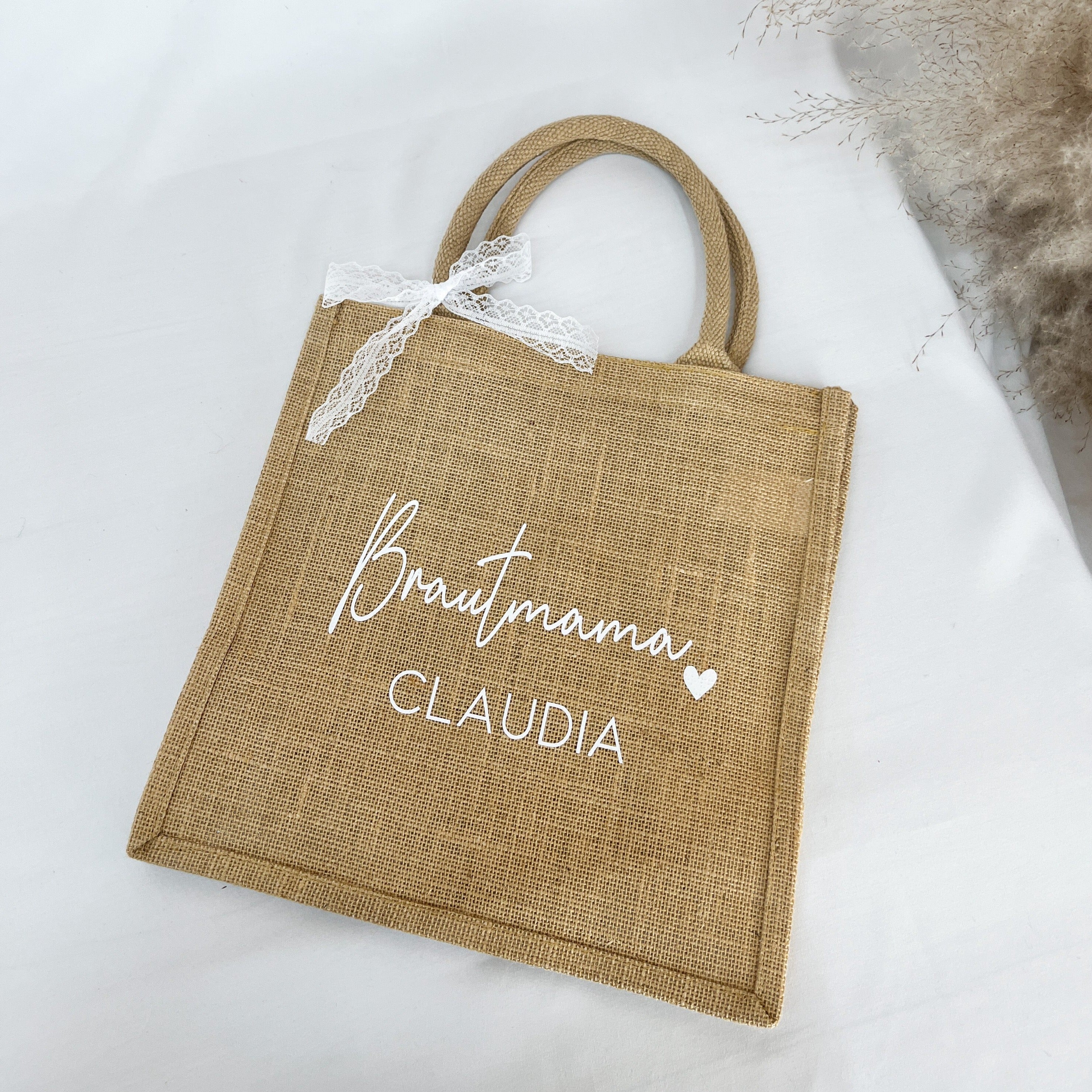 Jute Tasche · Braut / JGA
