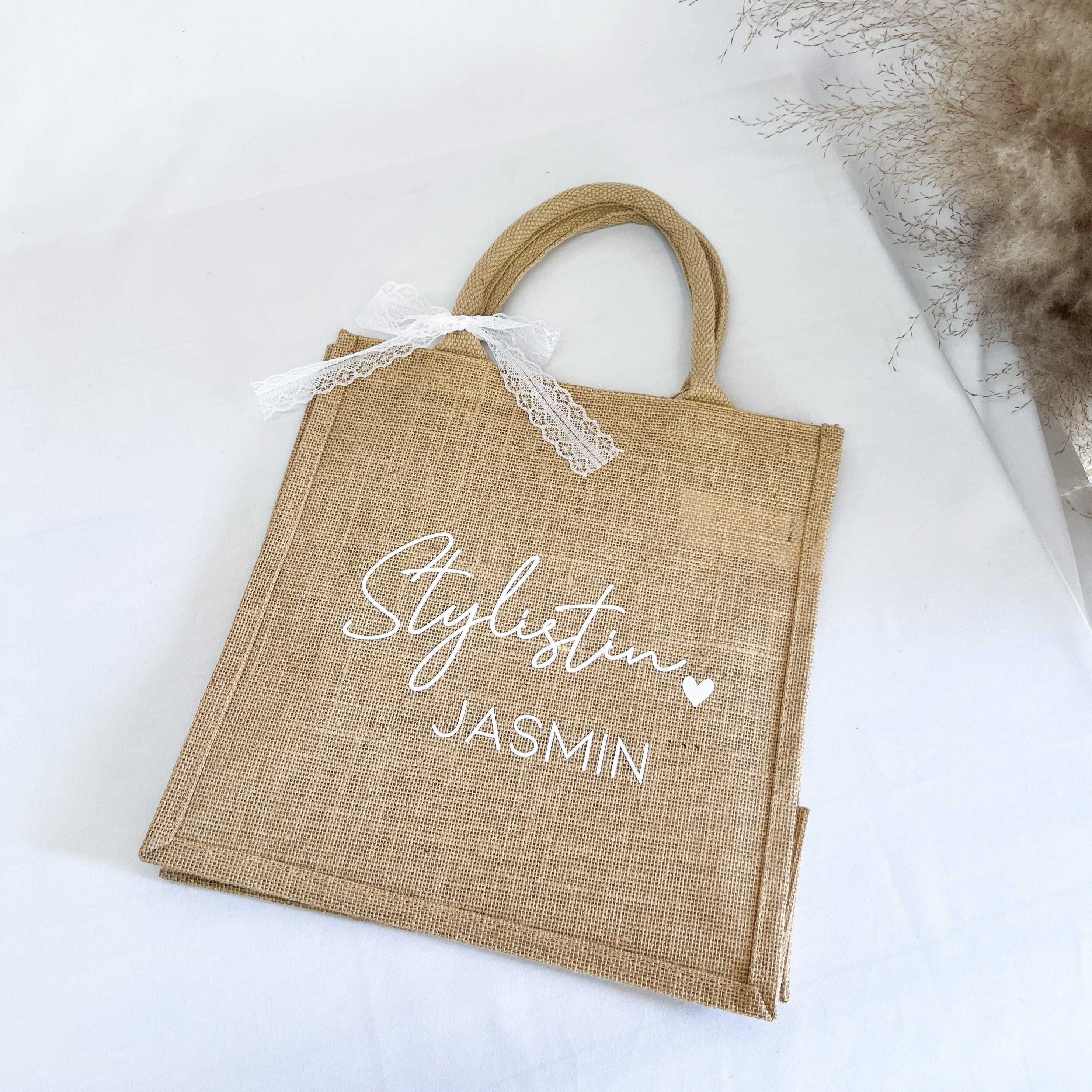 Jute Tasche · Braut / JGA