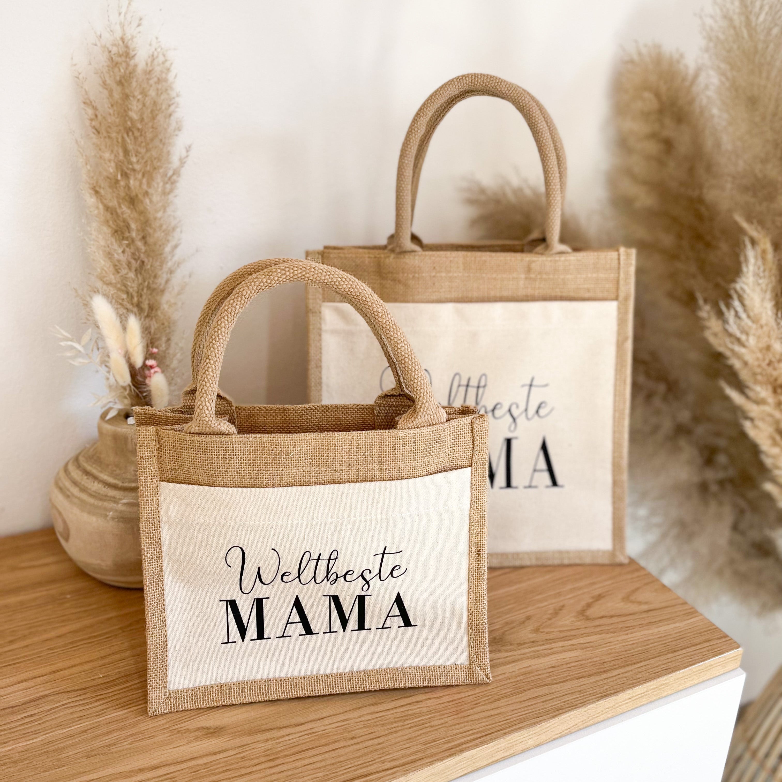 Jute Tasche · Weltbeste Mama