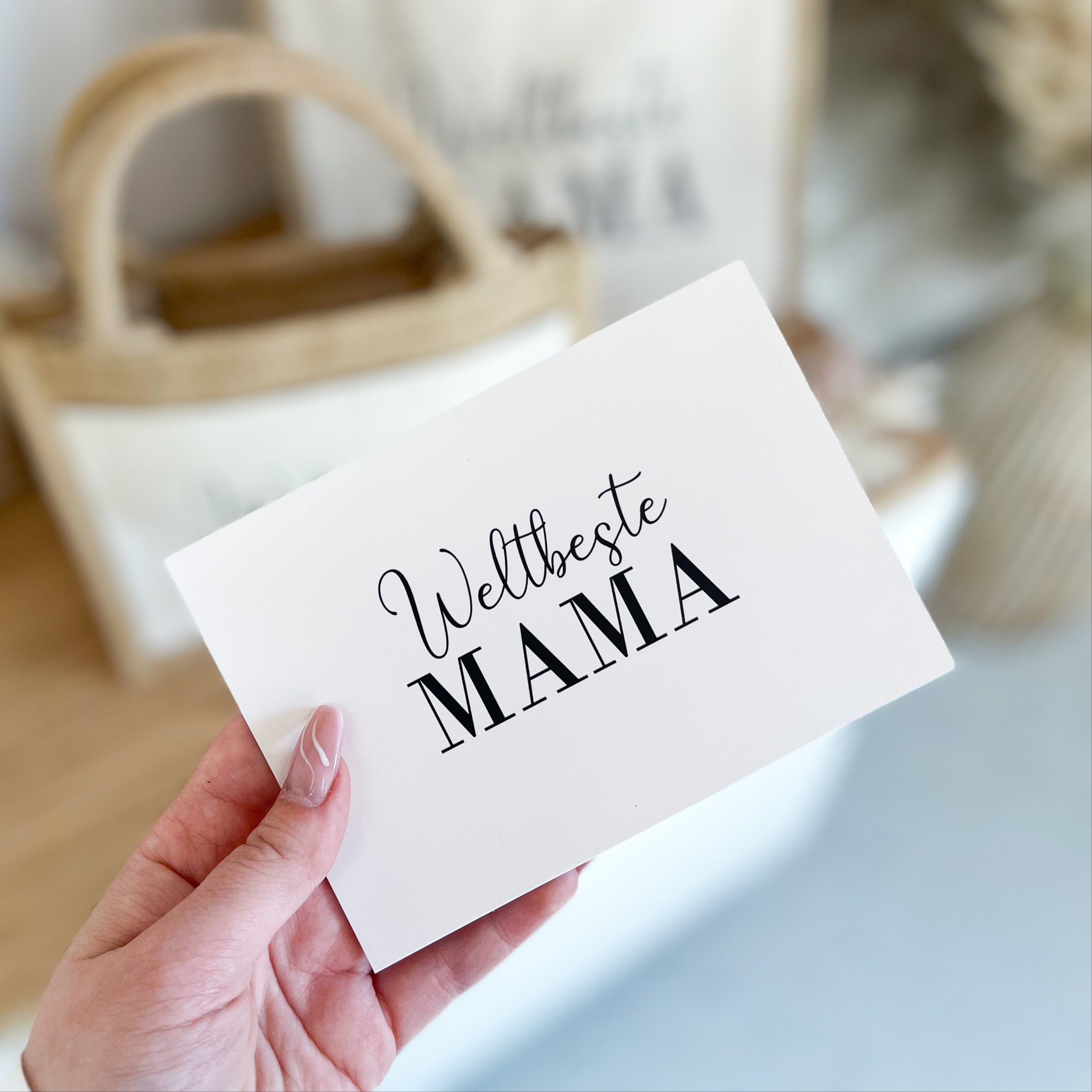 Jute Tasche · Weltbeste Mama