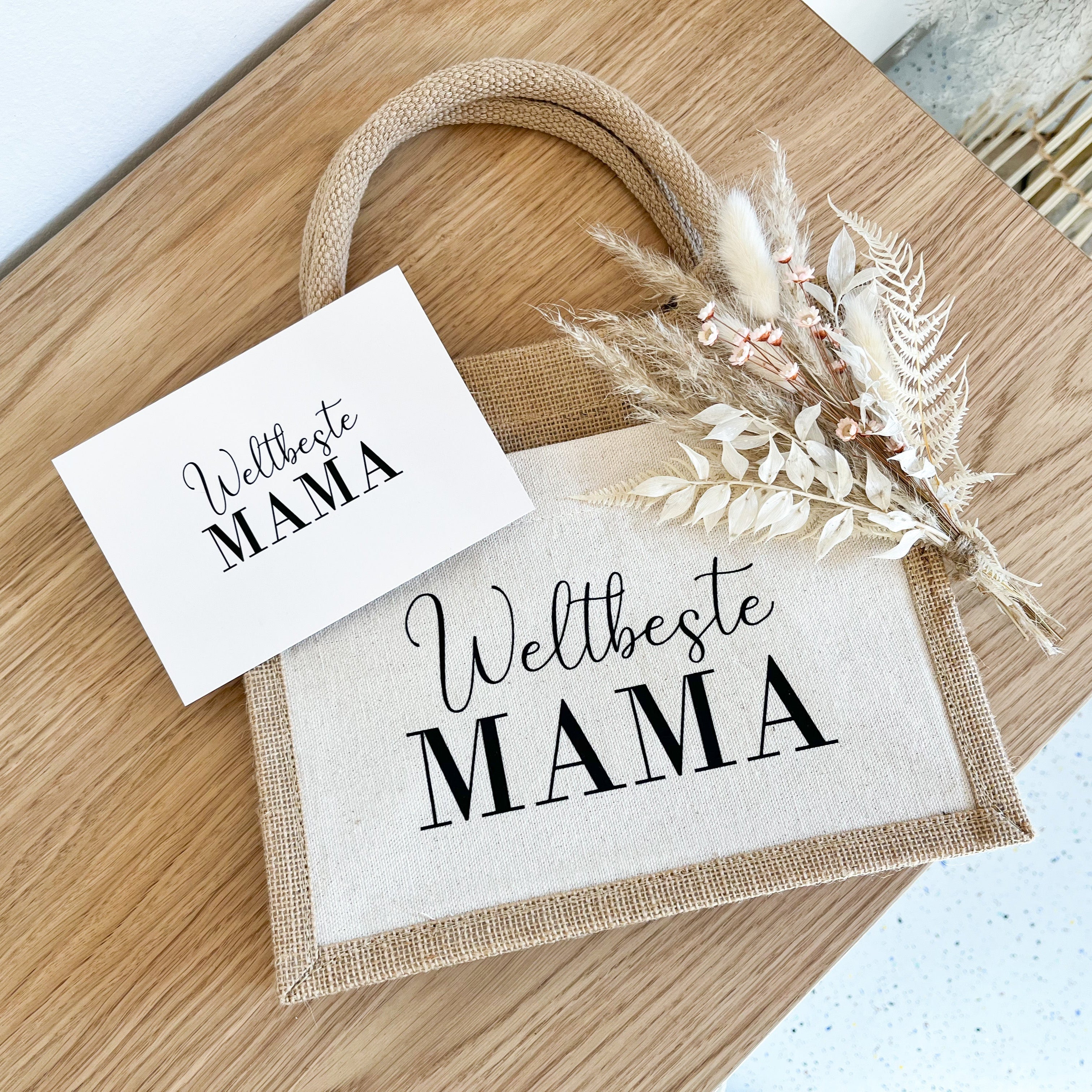 Jute Tasche · Weltbeste Mama