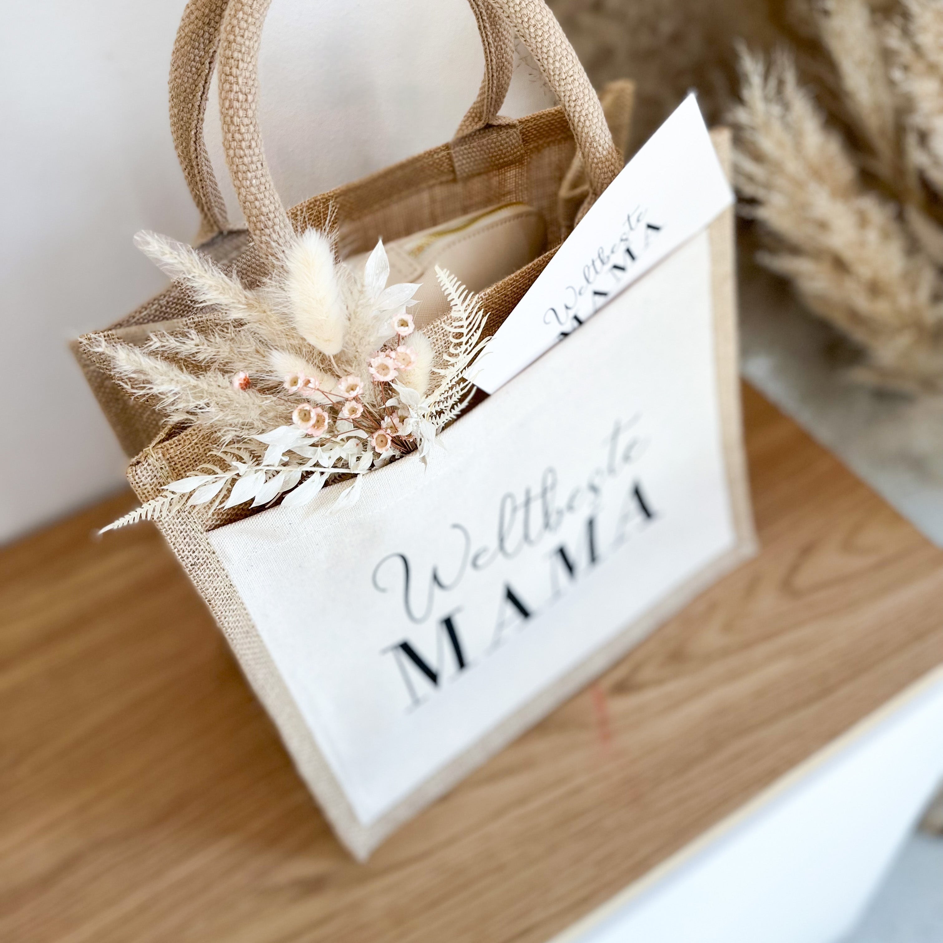 Jute Tasche · Weltbeste Mama