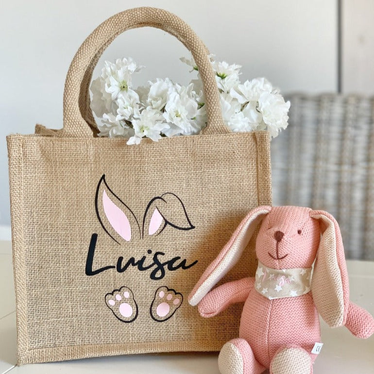 Jute Tasche · Ostern Hase