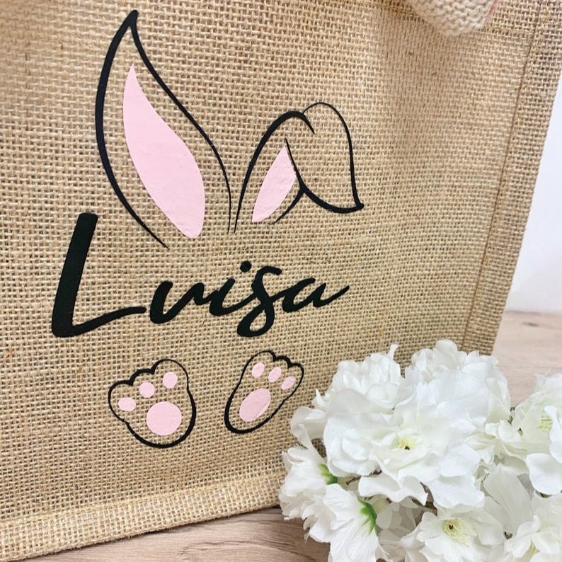 Jute Tasche · Ostern Hase