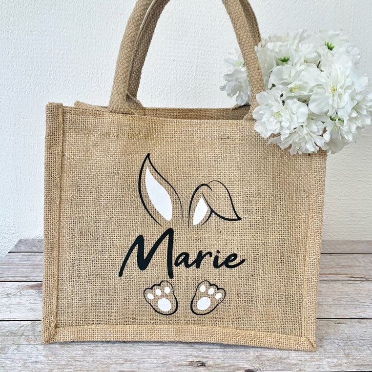 Jute Tasche · Ostern Hase