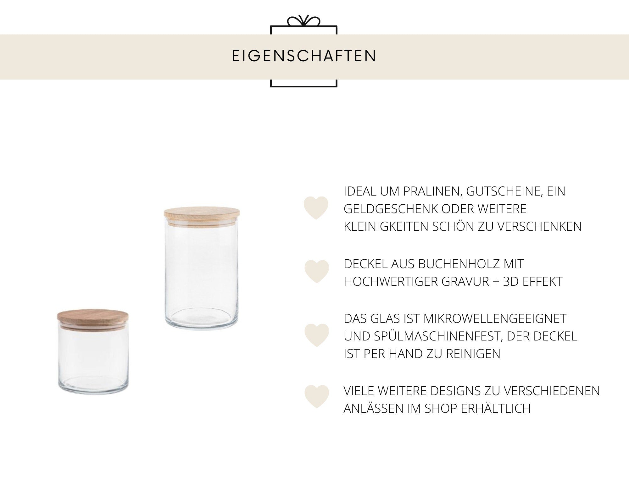 Vorratsglas · Hochzeit