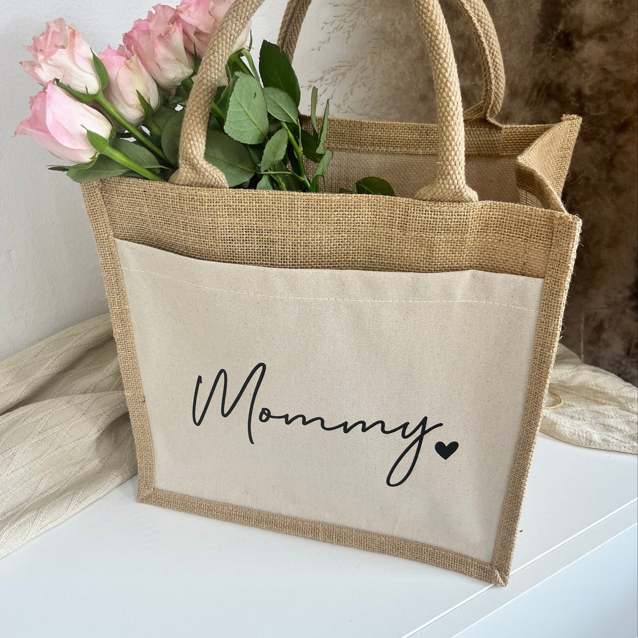 Jute Tasche · Mommy