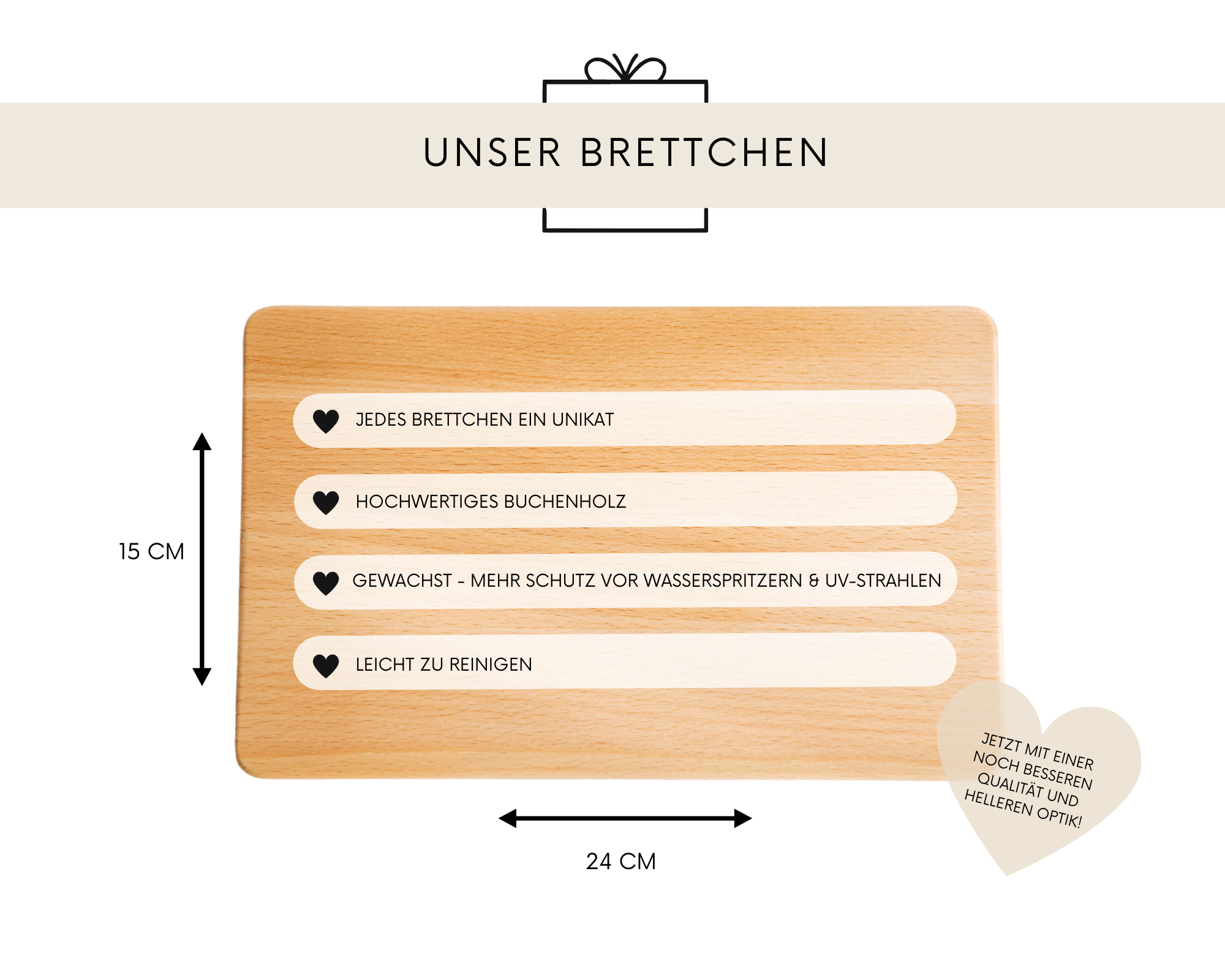 Frühstücksbrett "Schwesterherz"