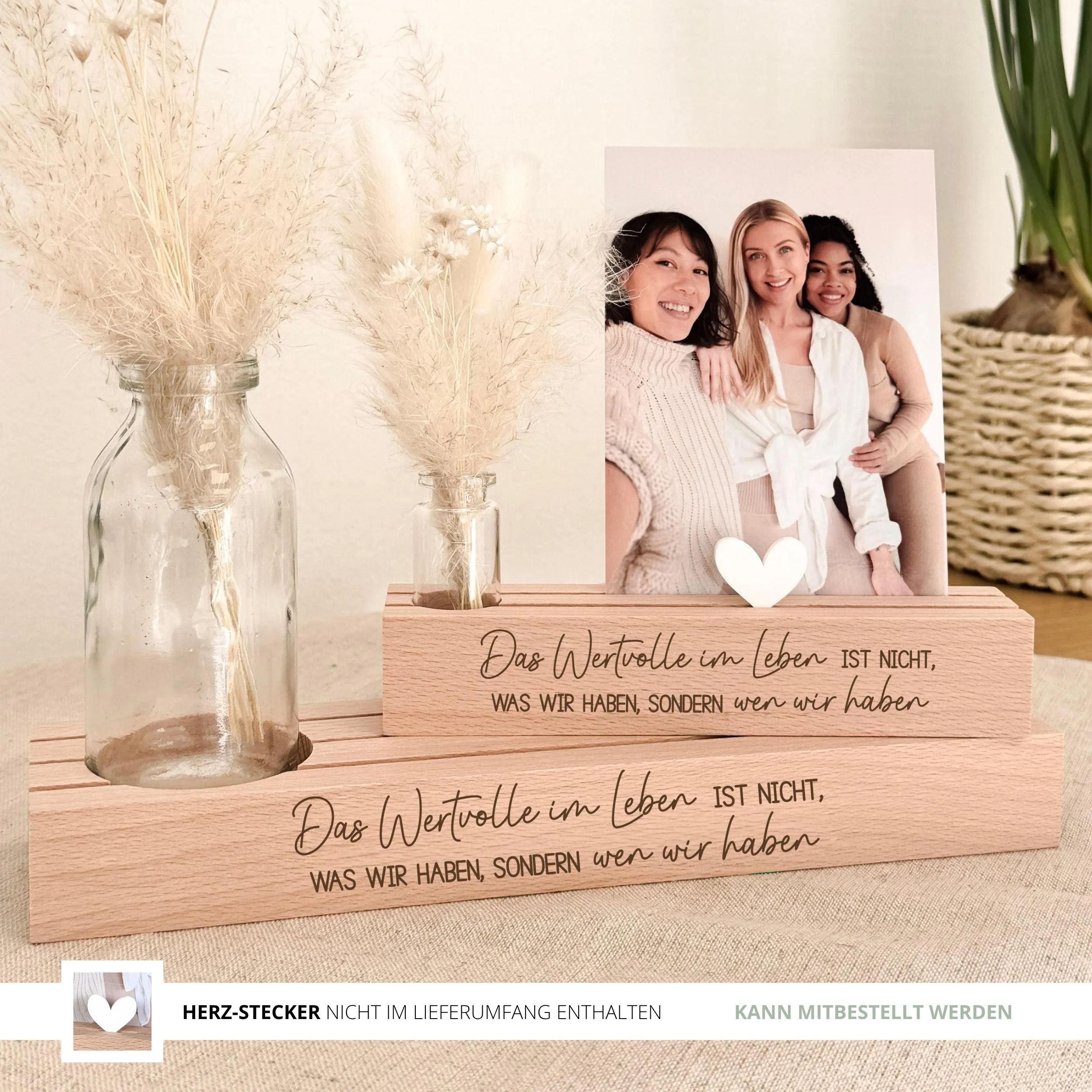 Kartenständer · Das Wertvolle im Leben