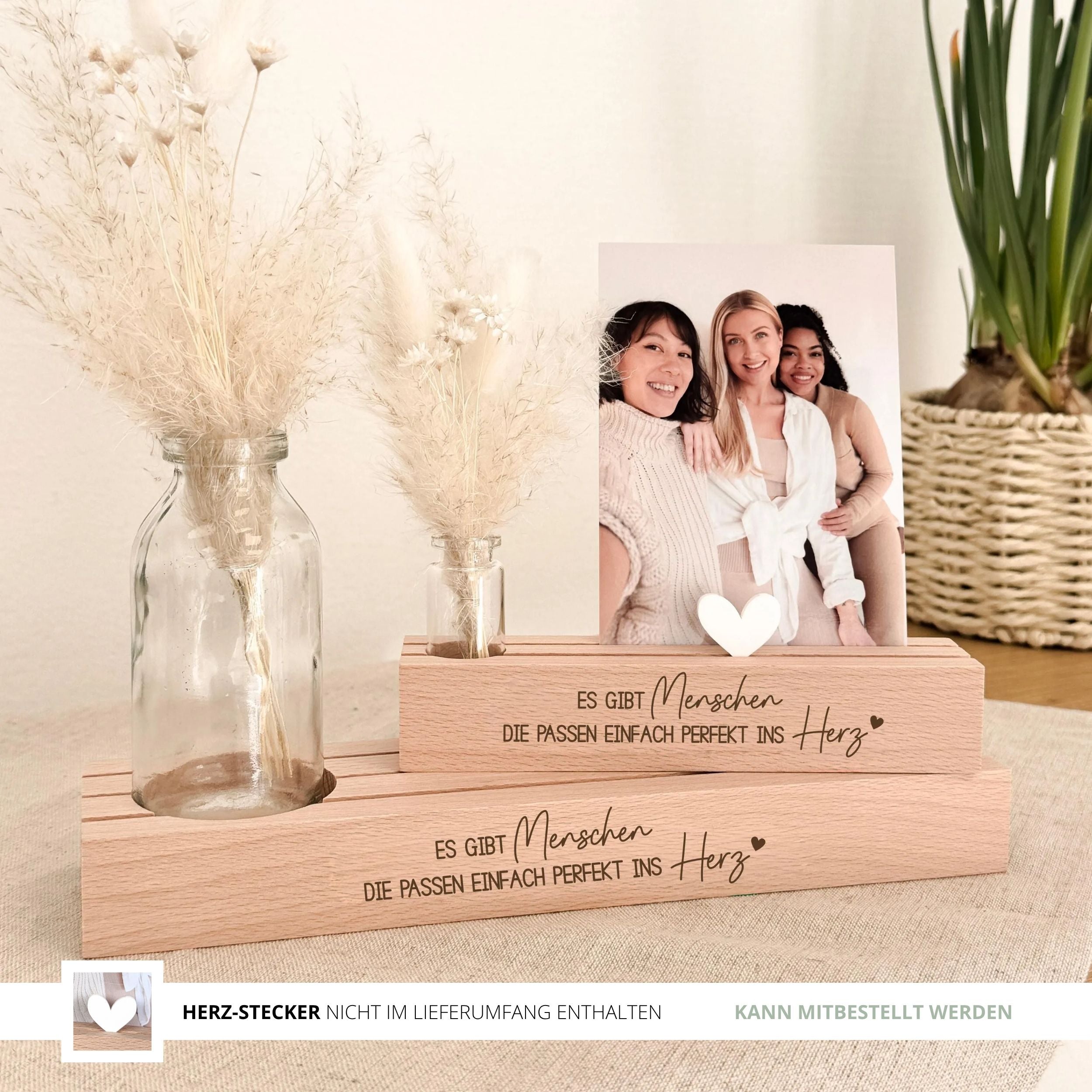 Kartenständer · Perfekt ins Herz