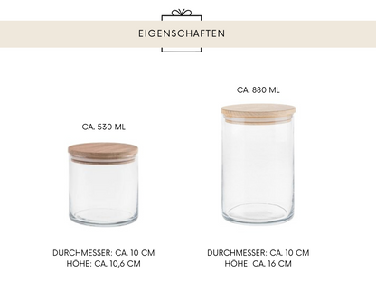 Personalisiertes Vorratsglas Kommunion / Taufe / Konfirmation