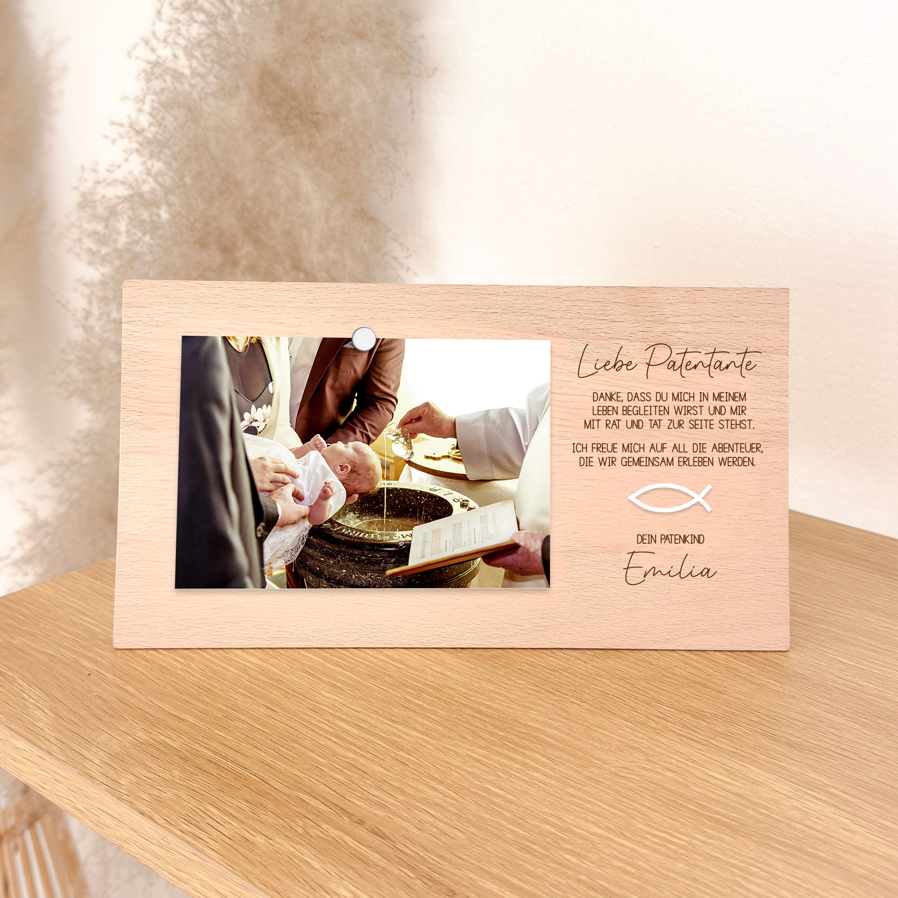 Fotoständer · Danke, dass... (Taufe · Kommunion · Konfirmation · Firmung)