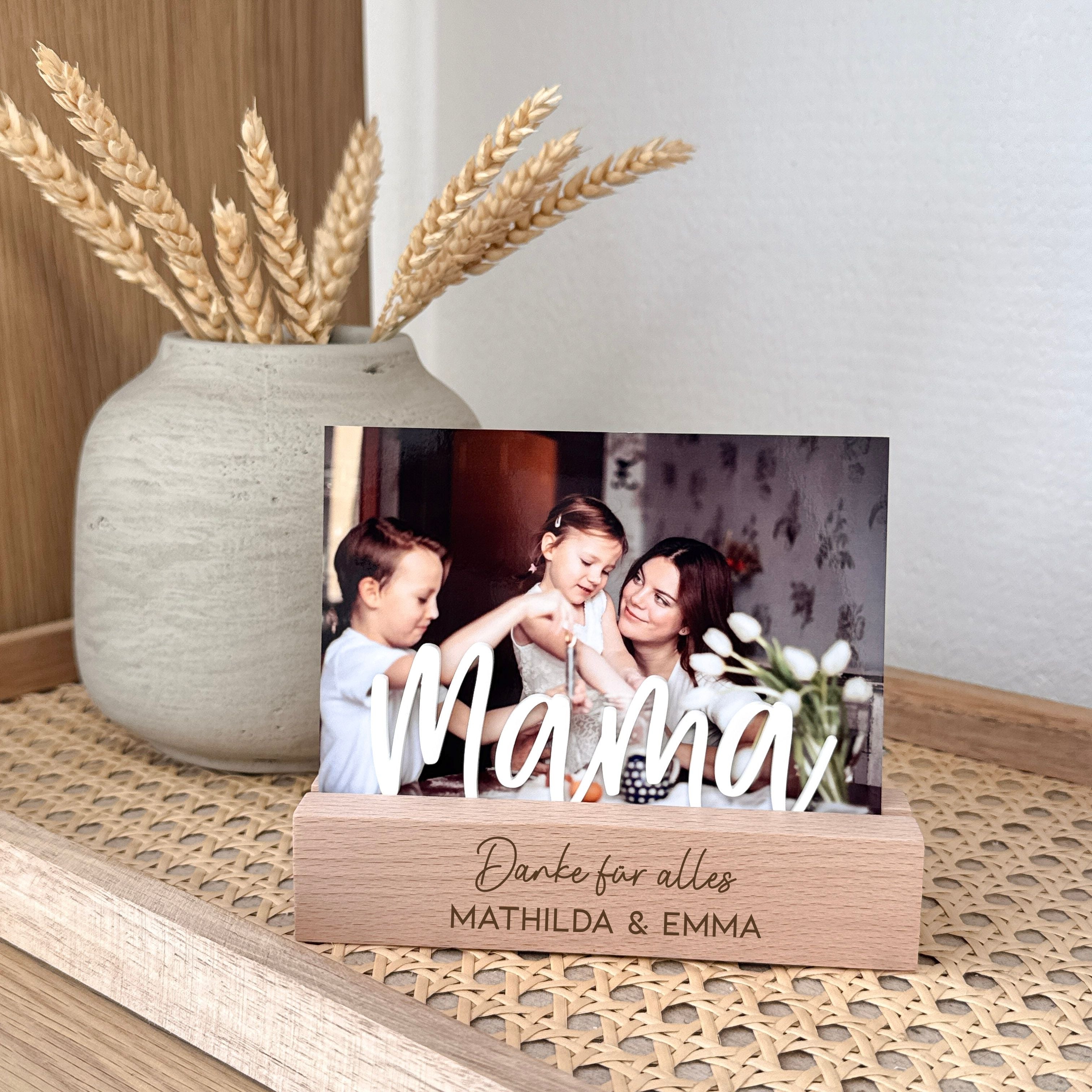 Fotohalter · Muttertag + Acryl