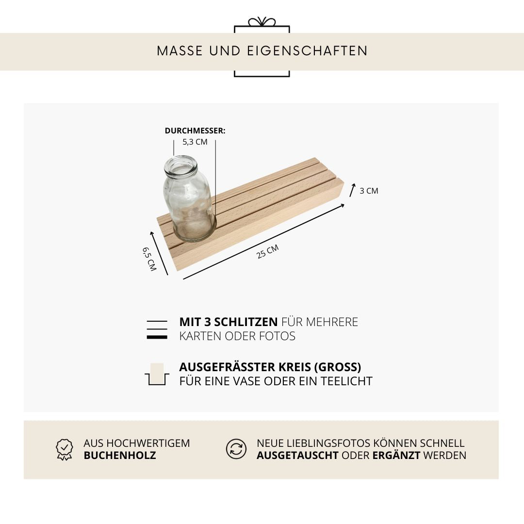 Kartenständer Mama 3D