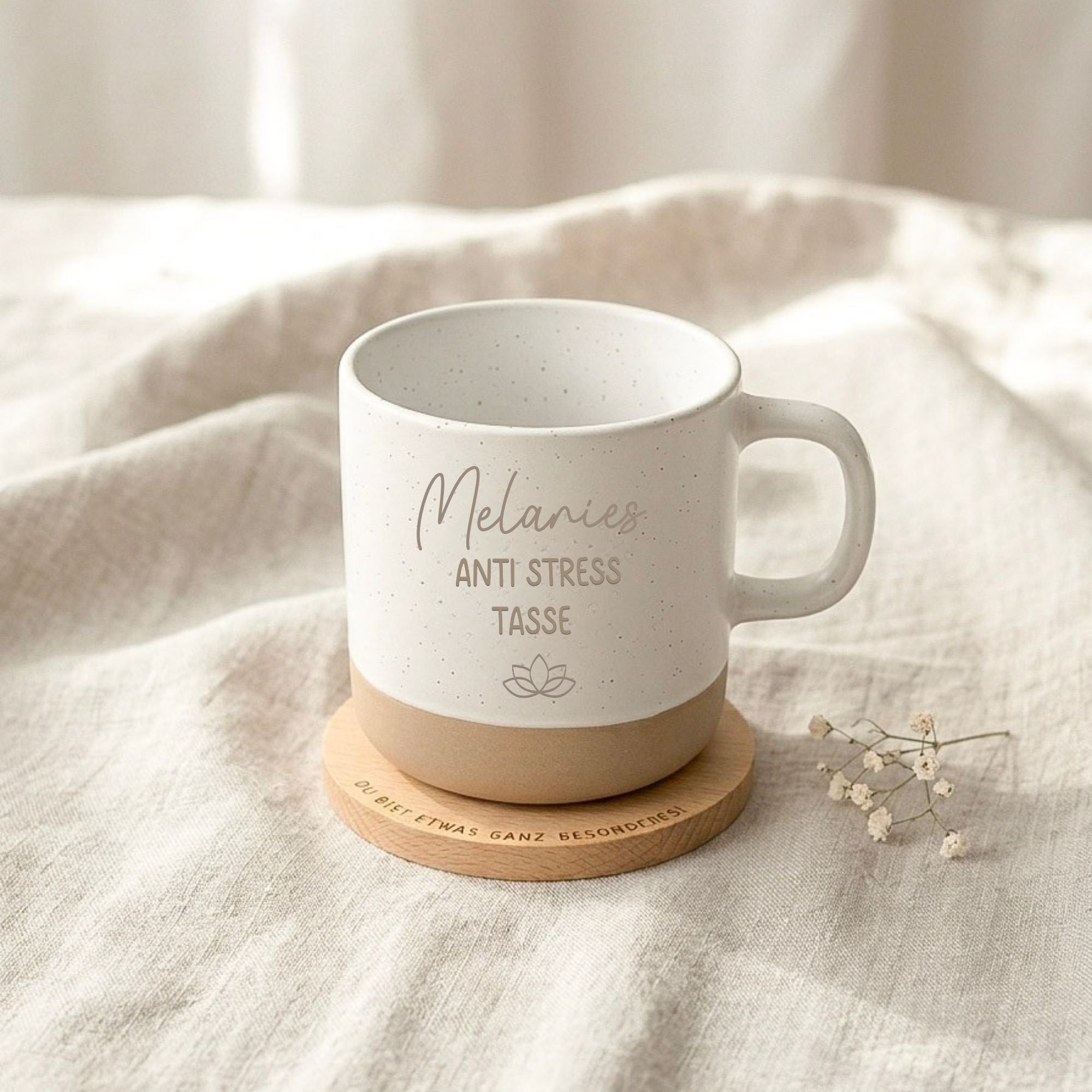Tasse · Name + Anti Stress Tasse