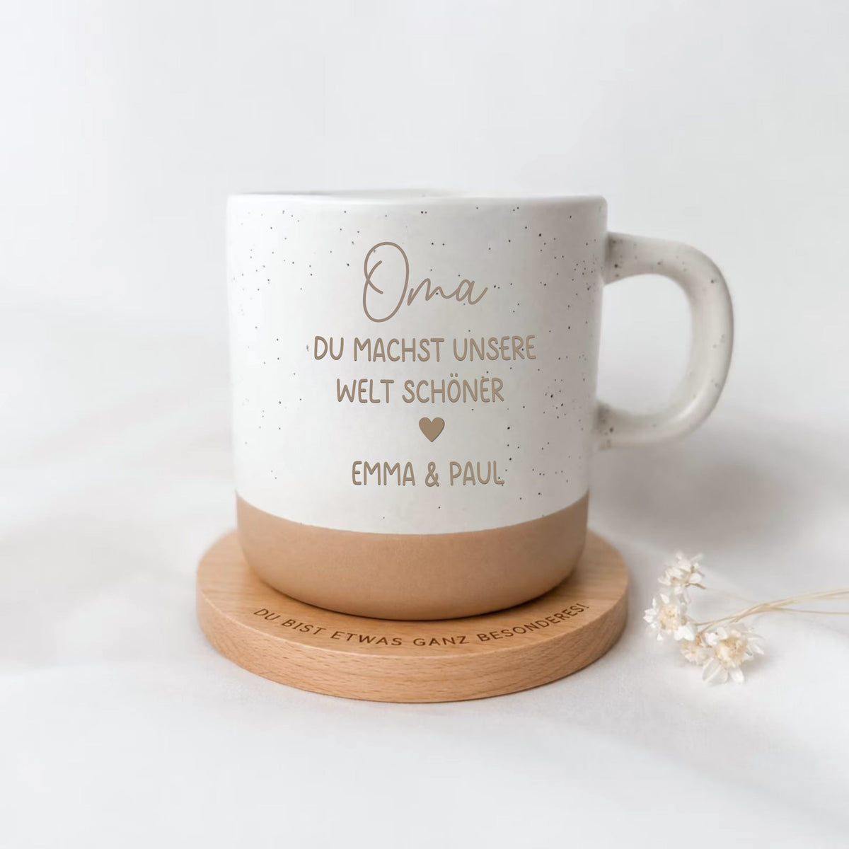 Tasse · Du machst die Welt schöner