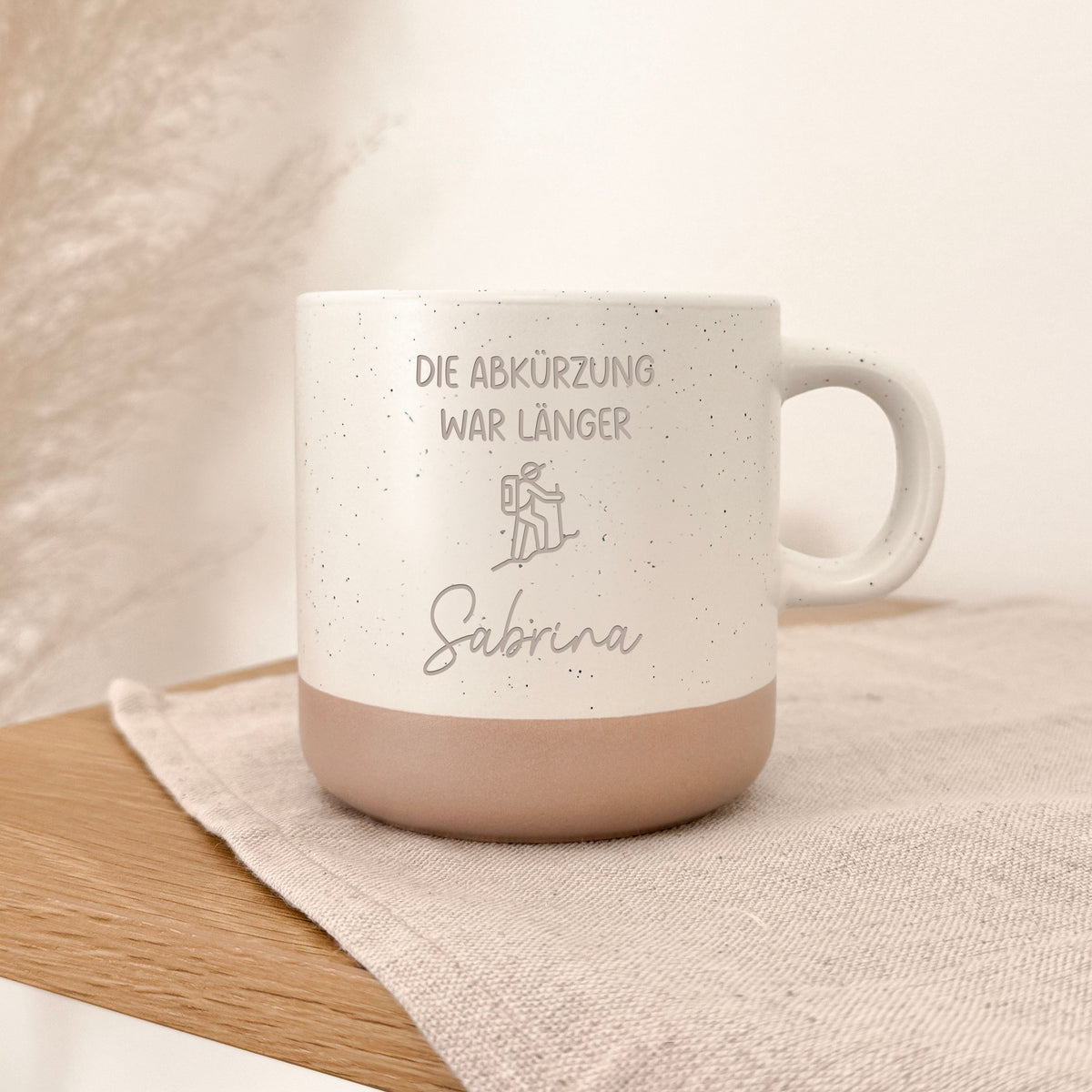 Tasse · Wandern + Name