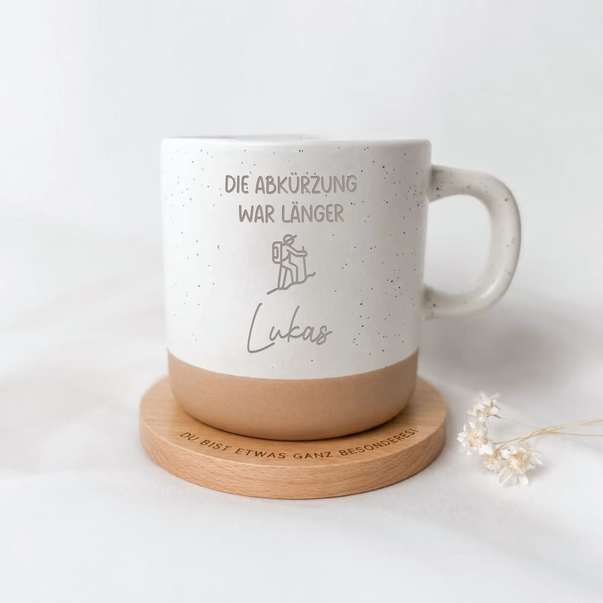 Tasse · Wandern + Name
