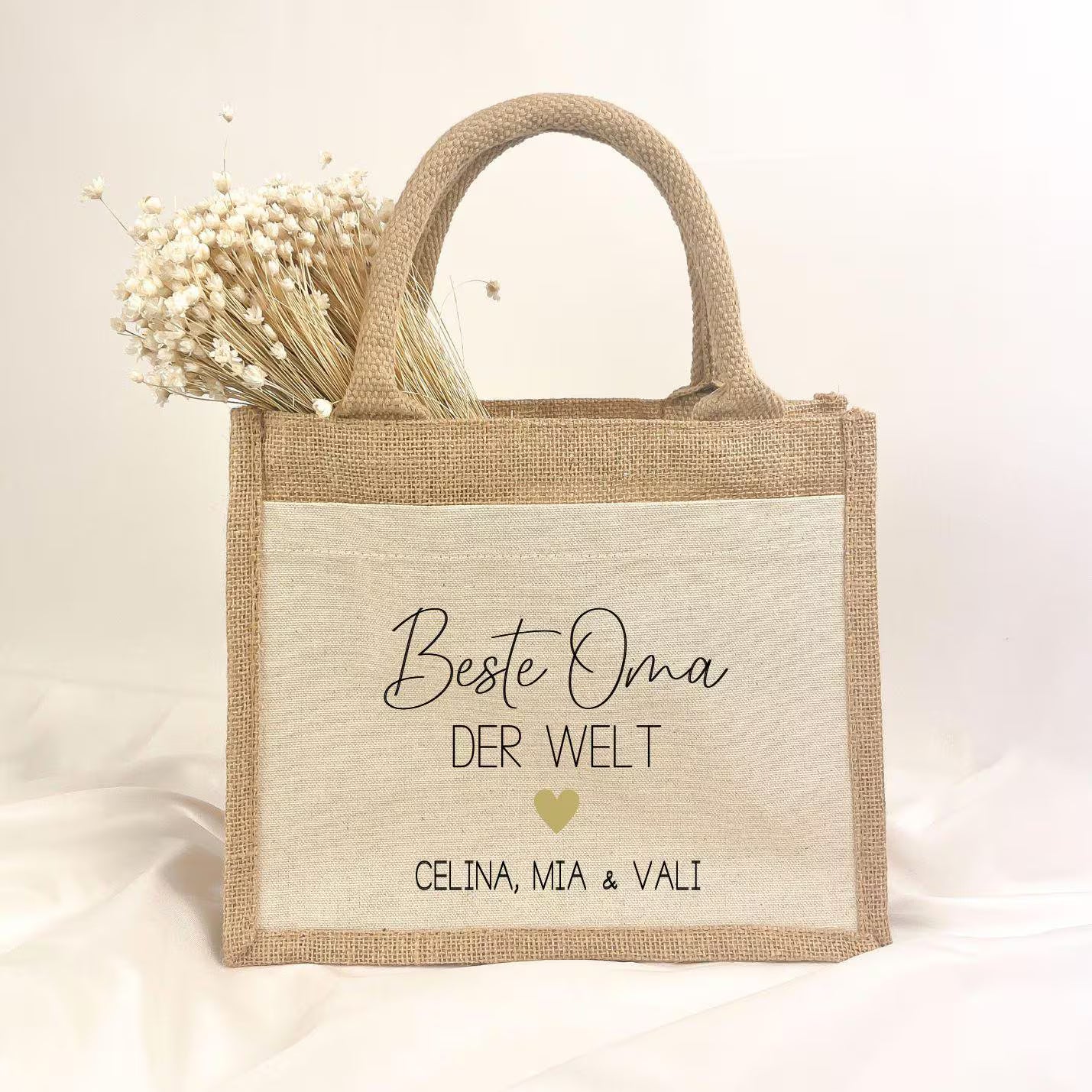 Jute Tasche · Beste Oma der Welt
