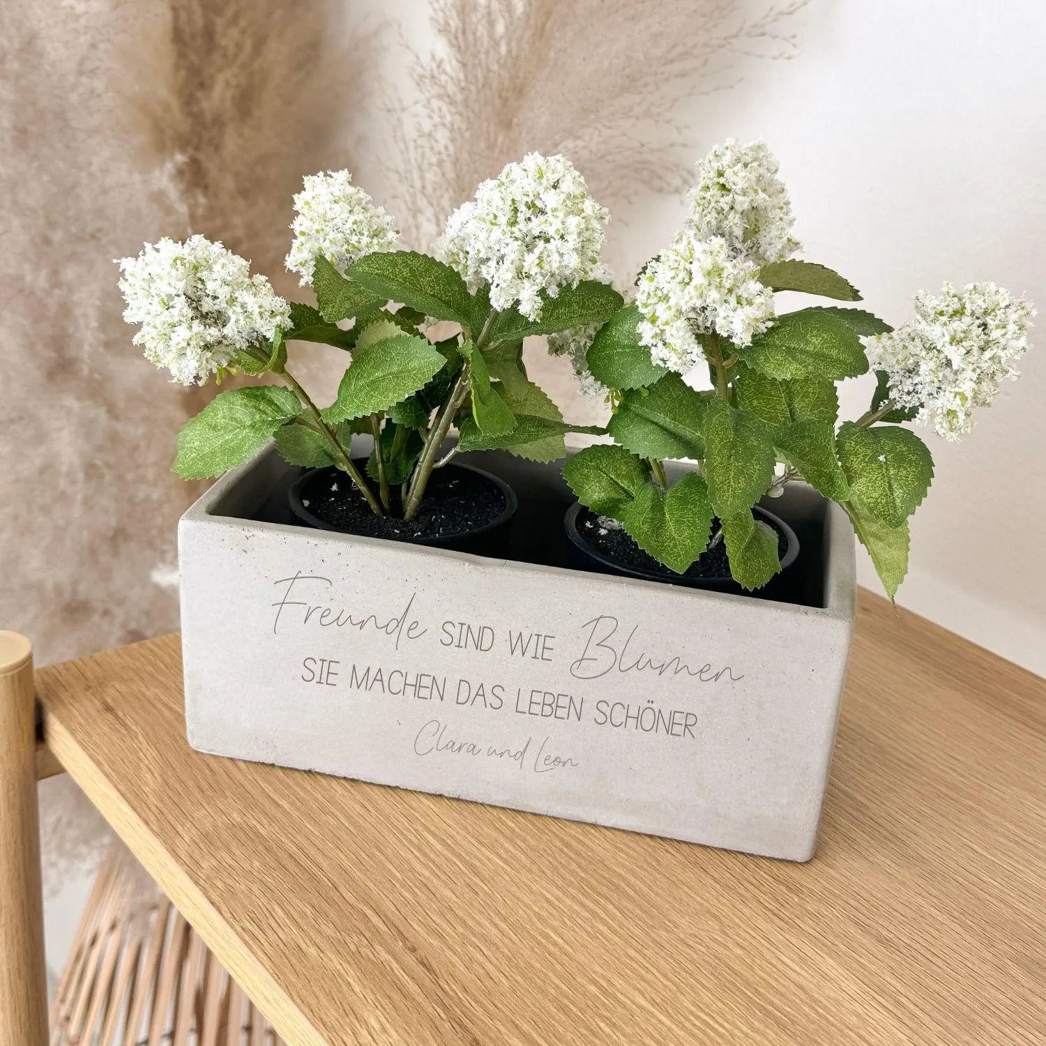 Blumentopf · Freunde sind wie Blumen (Groß)