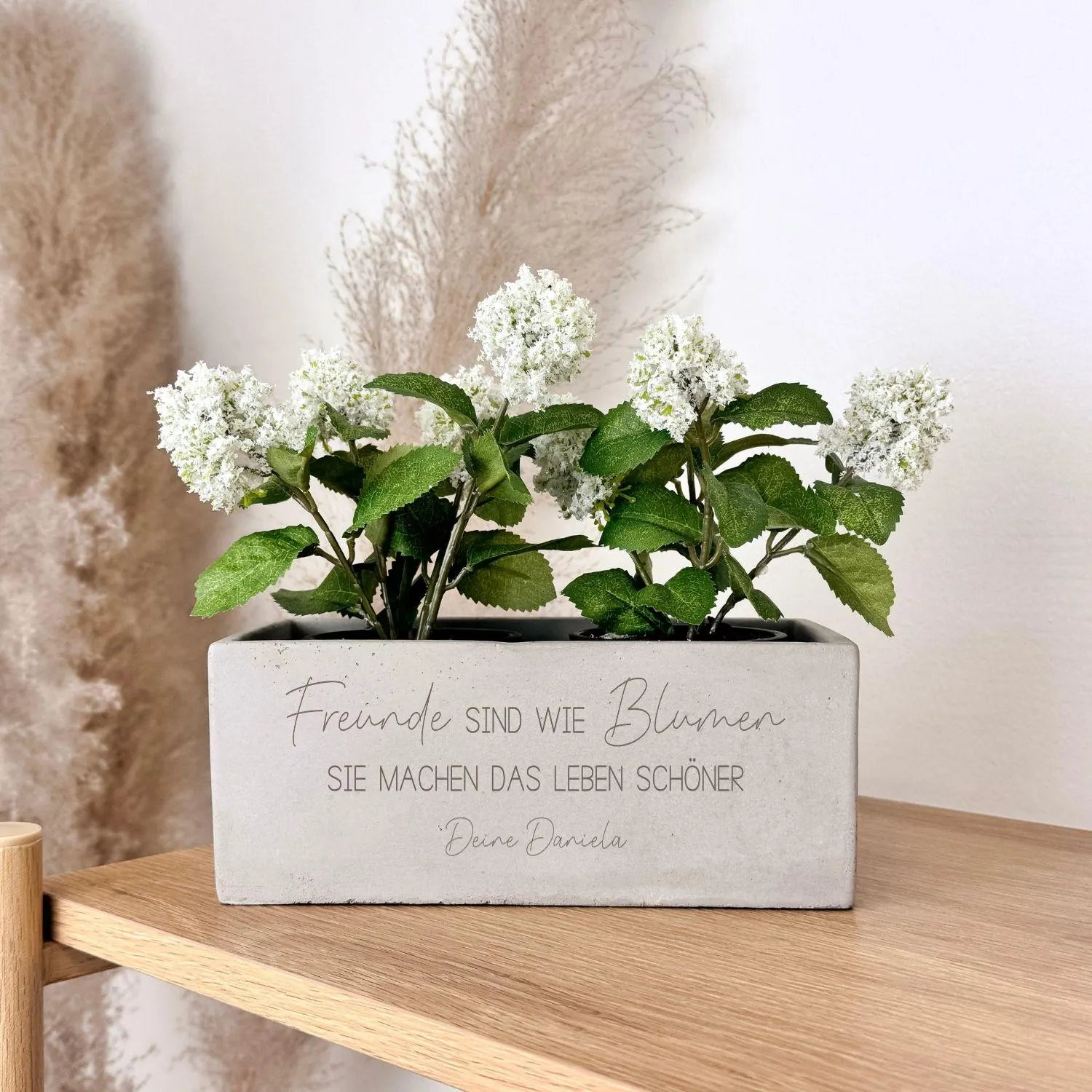 Blumentopf · Freunde sind wie Blumen (Groß)
