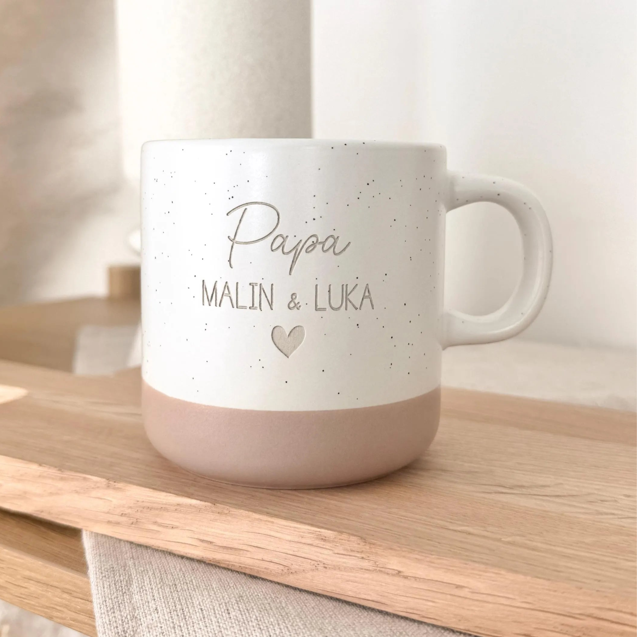 Tasse · Papa + Namen