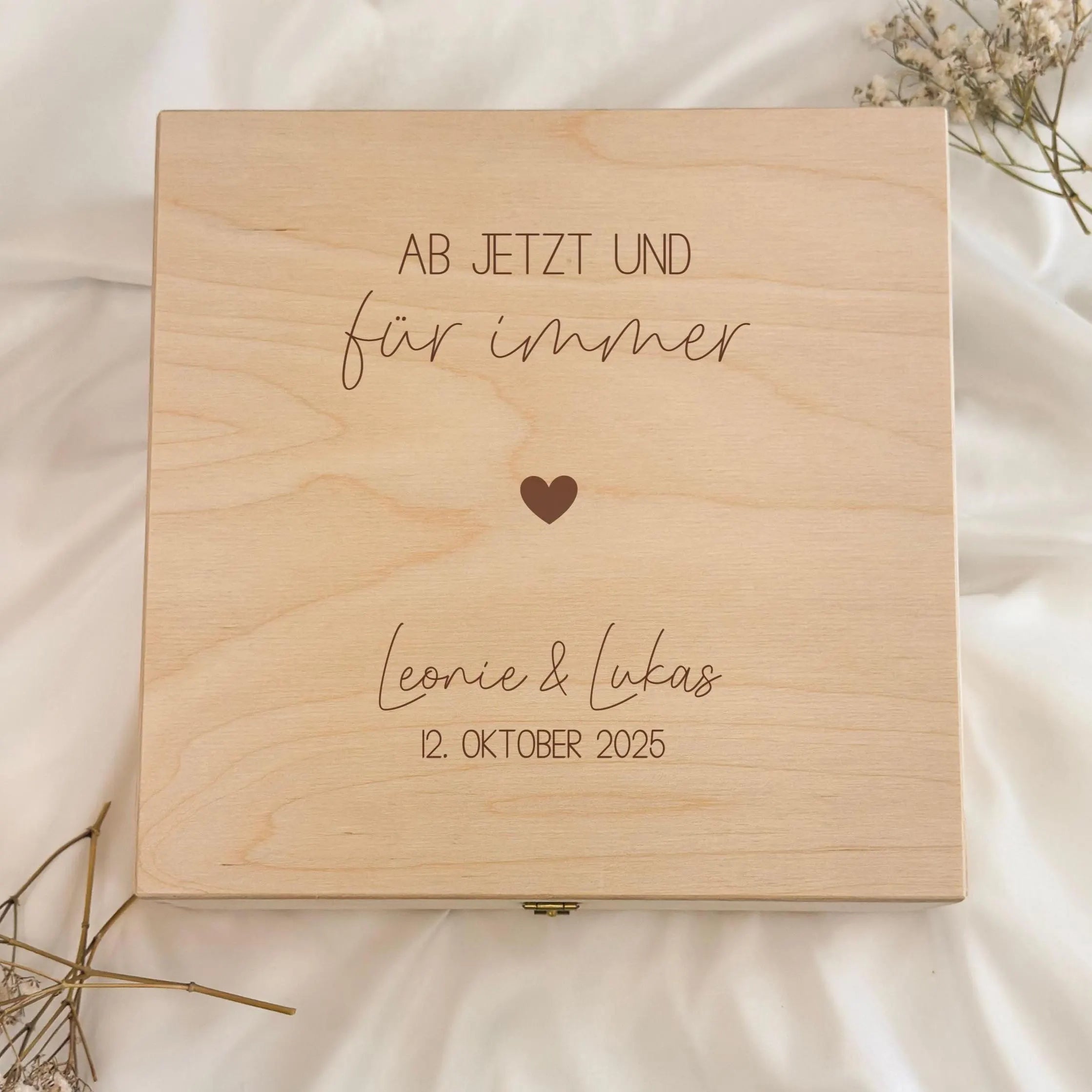 Geschenkbox Hochzeit · Individuell