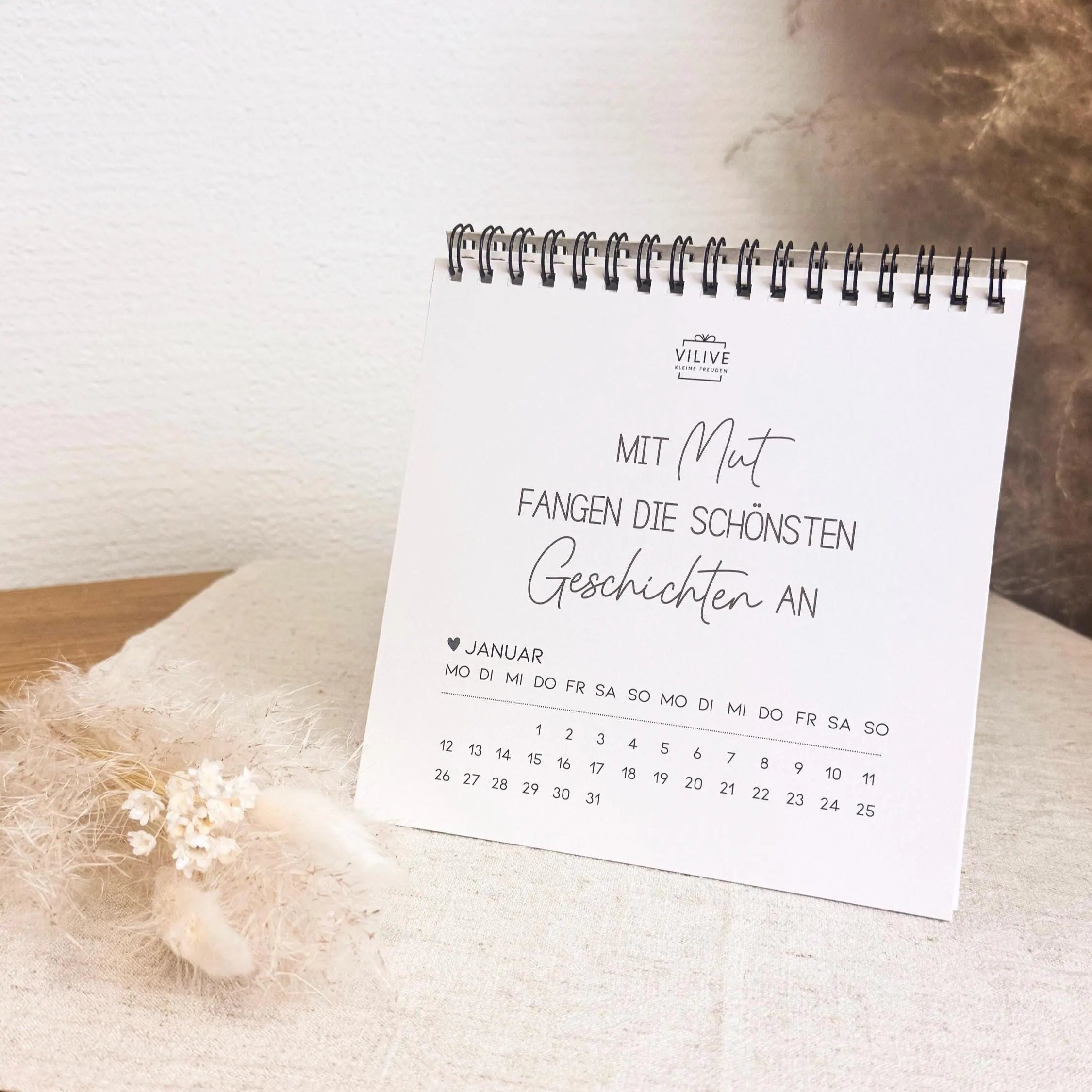 Tischkalender 2026 mit Sprüchen