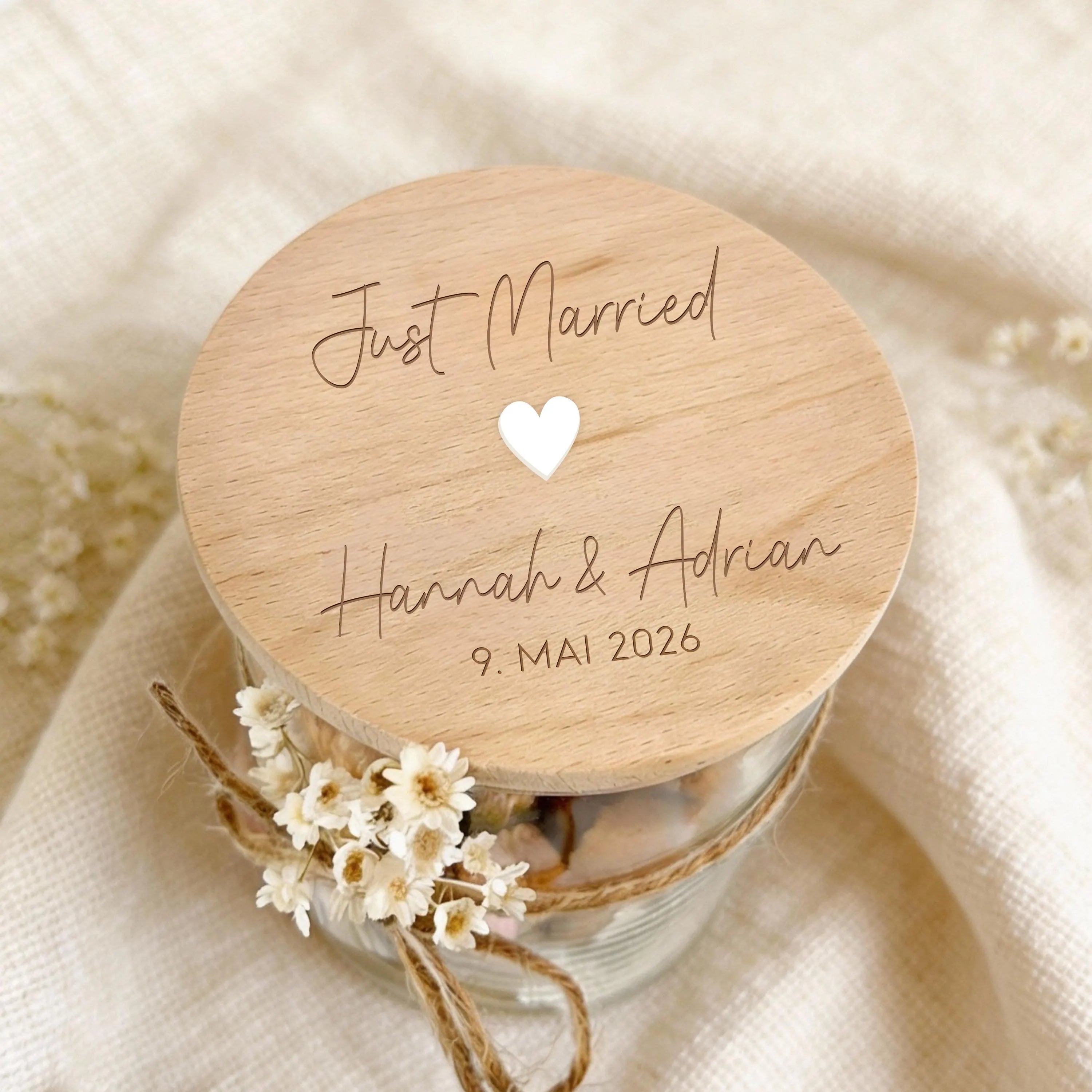 Vorratsglas · Just Married