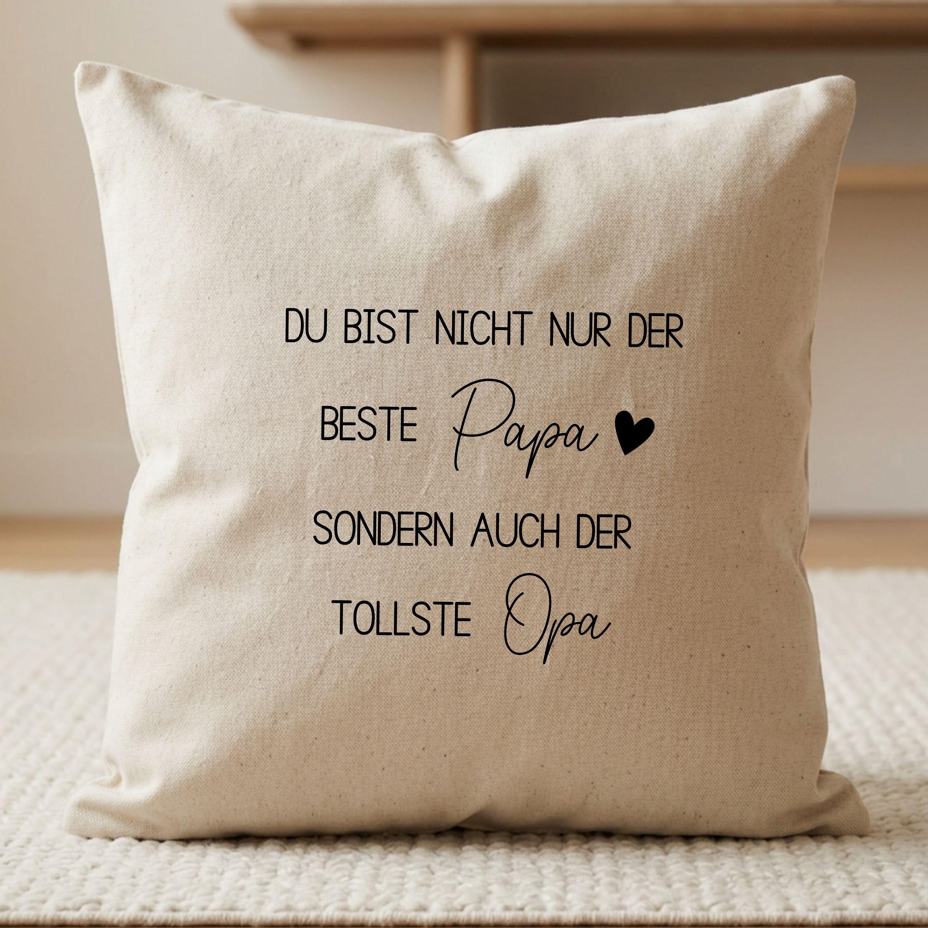 Kissen · Du bist nicht nur (Mama/Oma)