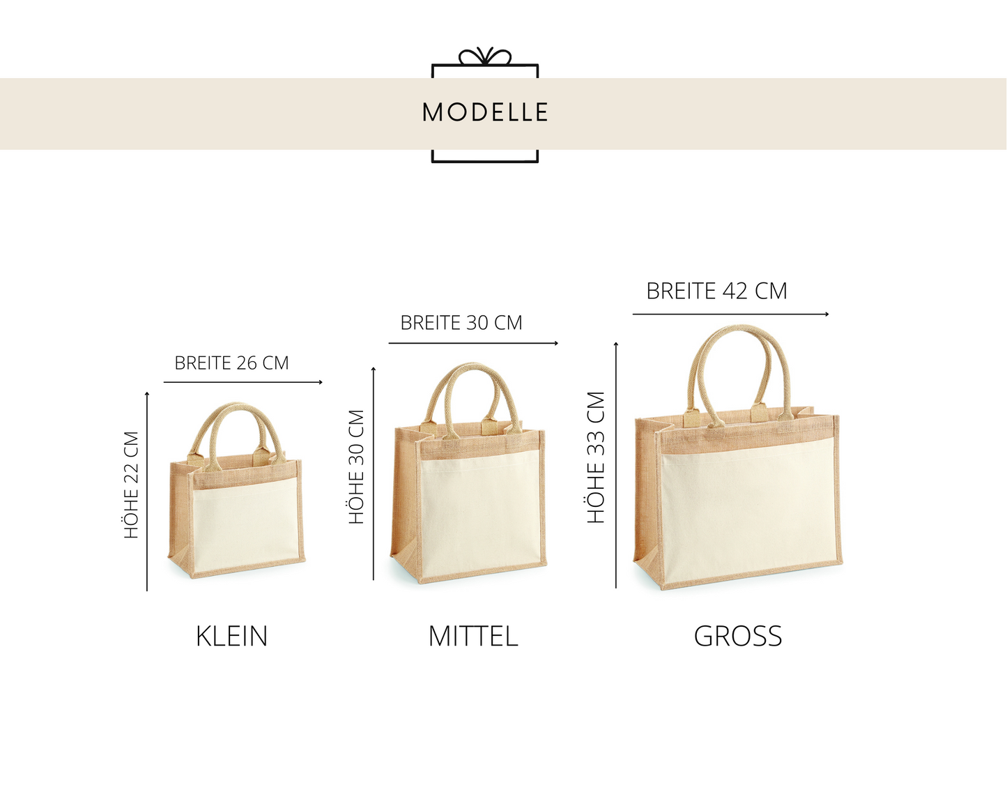 Jute Tasche "Weltbeste Mama"