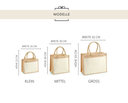 Jute Tasche "Weltbeste Mama"