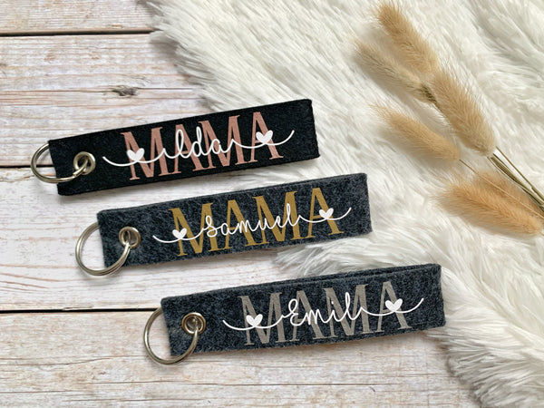 Mama/Mom Schlüsselanhänger