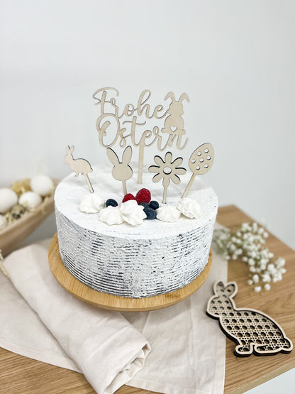 Oster Cake Topper Holz