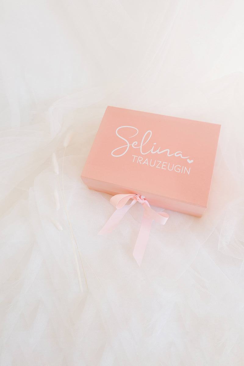 Personalisierte Geschenkbox | Trauzeugin | Braut