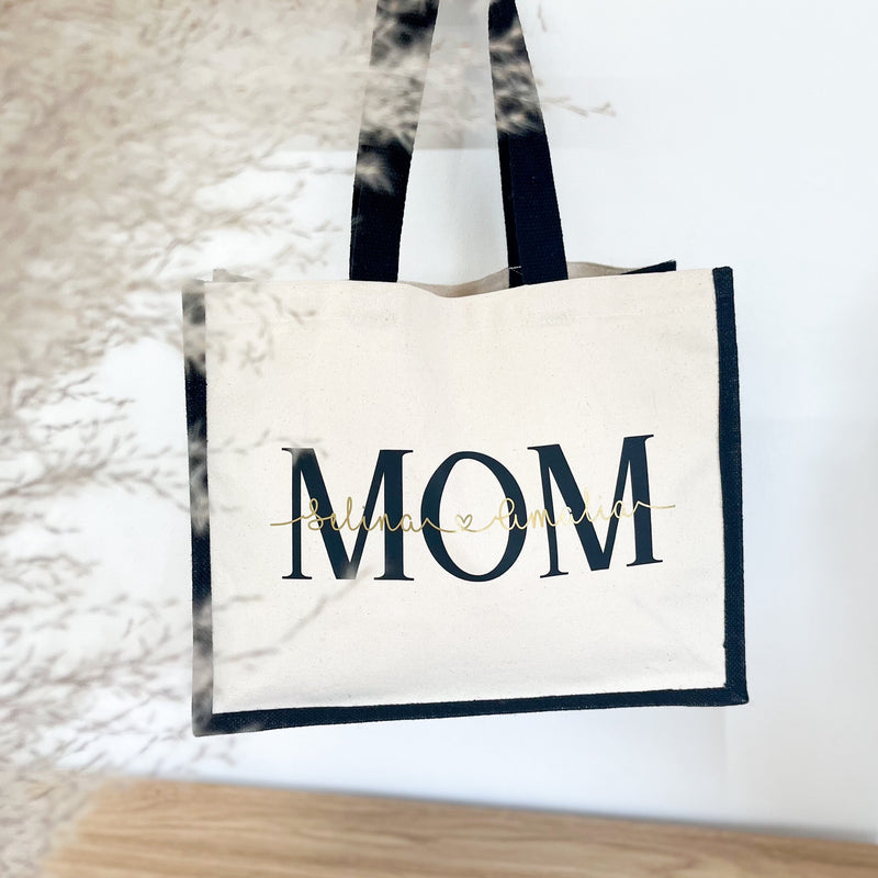 Mom Jute-Shopper