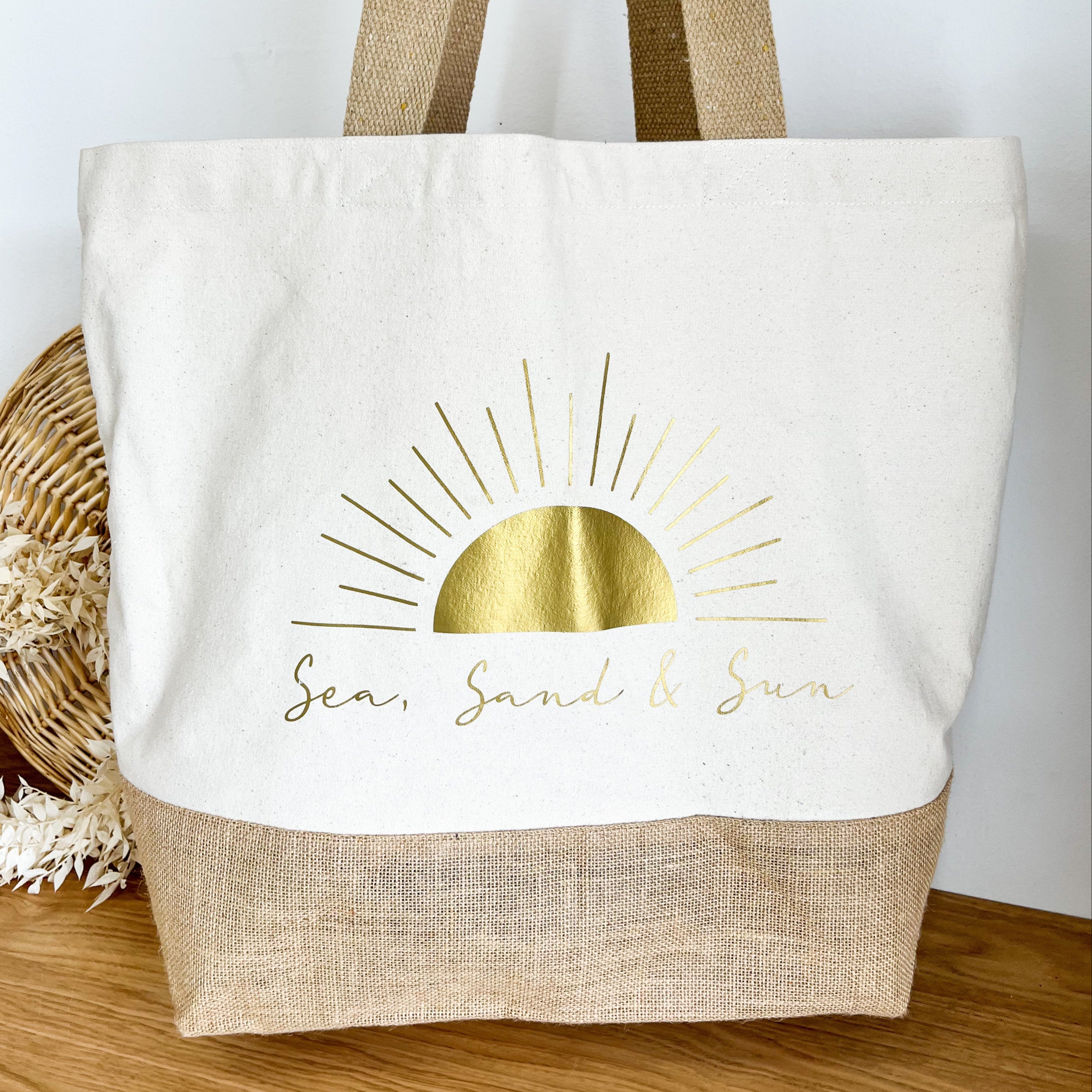 Strandtasche "Sea, Sand & Sun"