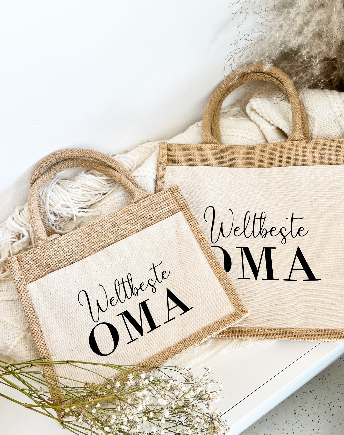 Jute Tasche "Weltbeste Oma"