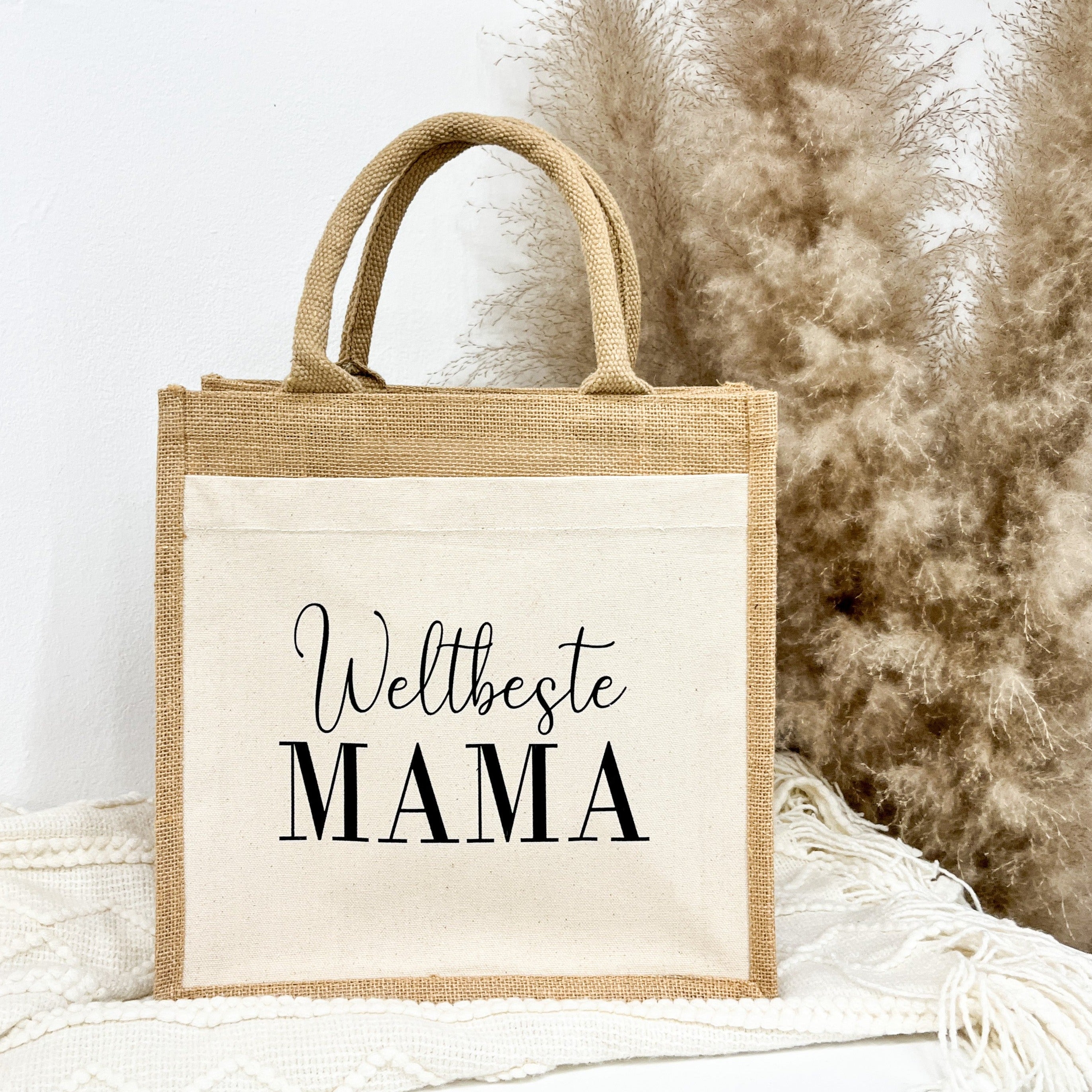 Jute Tasche · Weltbeste Mama