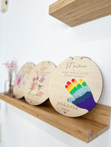 Personalisiertes Holzschild Oma und Opa