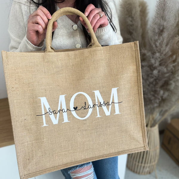 MOM Jute-Shopper (personalisiert)
